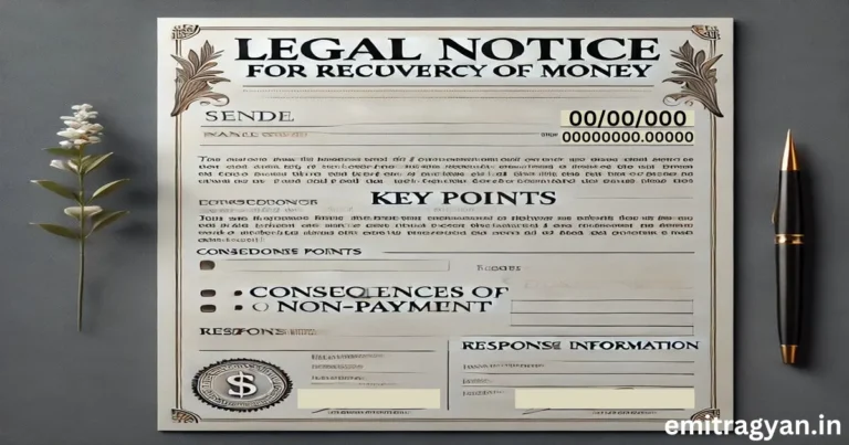 Money Recovery Legal Notices