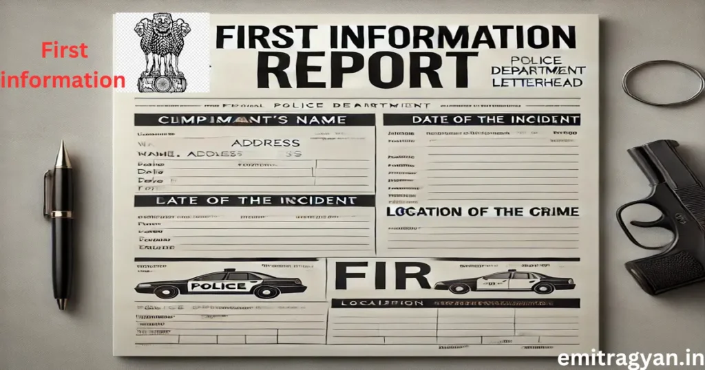 First Information Report