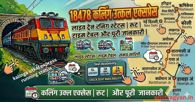 kalinga utkal express running status