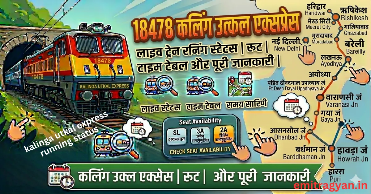 kalinga utkal express running status